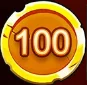 100 munt symbool – instant coin win
