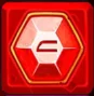 Rood premium symbool – topwaarde tegel
