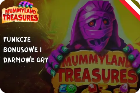 Funkcje Bonusowe i Darmowe Gry w slot Mummyland Treasures demo bonus buy