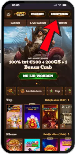 Stap 1: Registreren